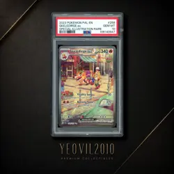2023 Pokemon PAL EN Special Illustration #258 Rare Skeledirge EX PSA 10 - Image 1
