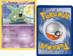 Trubbish 53/124 Common Dragons Exalted Pokemon MP Komiya - Image 3