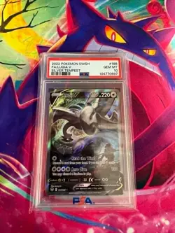 Lugia V 186/195 Silver Tempest English PSA Graded 10 Pokemon TCG - Image 1