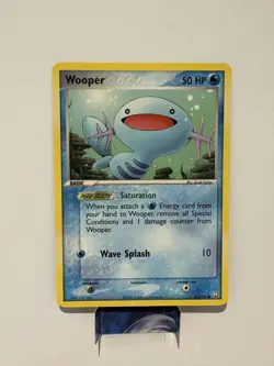 Pokemon Tcg Wooper 81/109 Common EX Team Rocket Returns LP/NM - Image 1