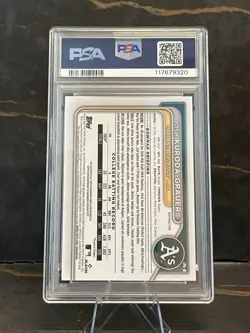 2024 Bowman Draft Josh Kuroda-Grauer #CPA-JK Refractor 1st Auto /499 PSA 10 GEM - Image 2