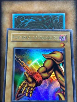 Yugioh Right Arm of the Forbidden One LOB-122 Ultra Rare 1st Ed GLOSSY PRINT NM - Image 4