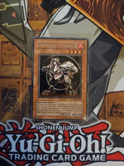 YUGIOH HORUS THE BLACK FLAME DRAGON LV4 SOD-EN006 RARE UNLIMITED ED LP/MP - Image 1