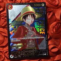 Monkey D. Luffy ONE PIECE White Pirate Waifu Anime Holo Girl ACG Card - Image 1