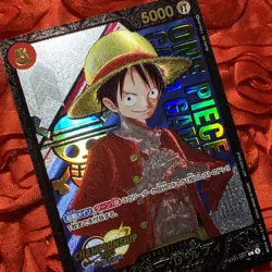 Monkey D. Luffy ONE PIECE White Pirate Waifu Anime Holo Girl ACG Card - Image 5