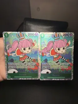 Bandai One Piece Perona Holo Character Card Lot 2x English Standard OP12-034 - Image 1
