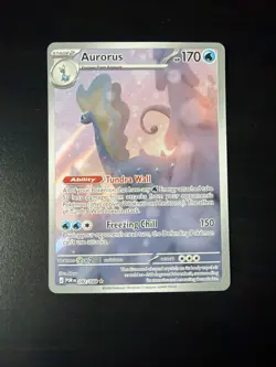 Pokemon Aurorus 092/088 Illustration Rare Holo Full Art Perfect Order - Image 1