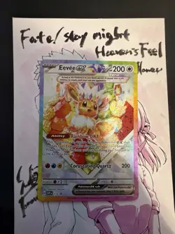 Eevee ex 174 Holo Promo Scarlet & Violet Promo Pokemon Near Mint - Image 1