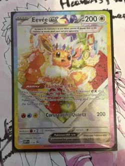Eevee ex 174 Holo Promo Scarlet & Violet Promo Pokemon Near Mint - Image 3