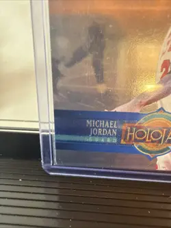 1993-94 Upper Deck - Box Set Holojam Michael Jordan #H4 Upper Deck Logo on Right - Image 4