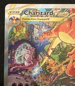 Pokemon TCG Charizard Vstar Sword & Shield Swsh262 Holo Promo good condition - Image 3