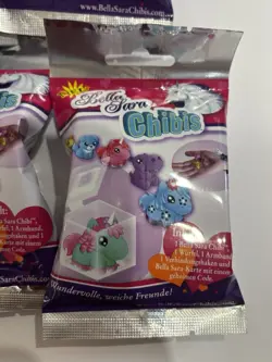 Bella Sara Lot of 12 Sealed Chibi Figurines - Image 2