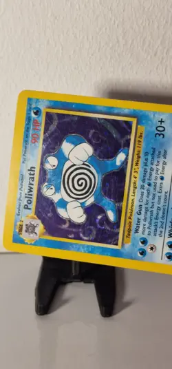 Pokemon TCG Poliwrath Base Set 13/102 Holo Unlimited Rare LP+ - Image 3