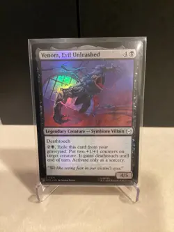 Venom, Evil Unleashed Marvel's Spider-Man Foil - Image 1