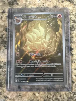 Ninetails 199/197 Obsidian Flames Holo Full Art IR Illustration Rare Pokemon - Image 1