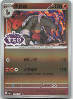 Houndoom 0506/07 Stamped cbb3c Chinese Pokemon Card NM - Image 1
