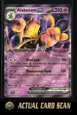 Alakazam ex #050 Pokemon TCG SV: Scarlet & Violet Promo Cards Promo,Holo - Image 1
