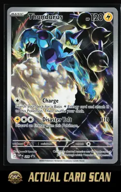 Thundurus #209 Pokemon TCG SV: Scarlet & Violet Promo Cards Promo,Holo - Image 1