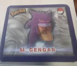 Gengar 3D/Advanced Generation Encyclopedia Lenticular GENGER NICE Pokemon Card🔥 - Image 1