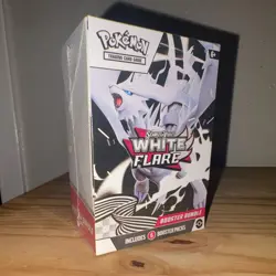Pokemon TCG Scarlet & Violet—White Flare Booster Bundle Box 60 Cards 2025 EN - Image 1