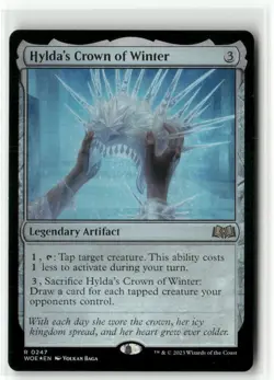 Hylda's Crown of Winter FOIL Wilds of Eldraine MTG NM - Image 1