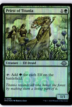 Priest of Titania Modern Horizons 3 Foil NM U 0286 - Image 1