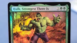 Hulk, Strongest There Is FOIL MSC 724 Commander: Marvel Super Heroes M/NM - Image 2