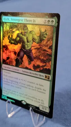 Hulk, Strongest There Is FOIL MSC 724 Commander: Marvel Super Heroes M/NM - Image 4