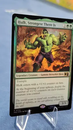 Hulk, Strongest There Is FOIL MSC 724 Commander: Marvel Super Heroes M/NM - Image 5