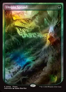 Utopia Sprawl PRESALE ✨ Textless FOIL ✨ MTG Festival in a Box Secret Lair NM - Image 1
