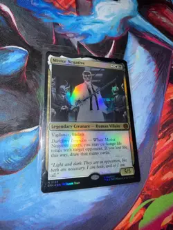 MTG Magic: Marvel's Spider-Man: Mister Negative Foil #0135 Mythic - NM - Image 1