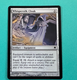 Whispersilk Cloak - Darksteel - MTG - Magic the Gathering - Image 1