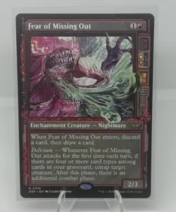 MTG Magic the Gathering Fear of Missing Out Showcase Duskmourn NM - Image 1
