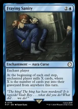 Fraying Sanity PIP NM MTG - Image 1