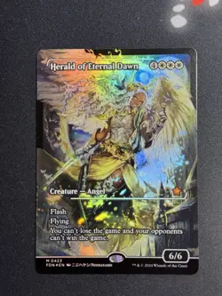 Magic TCG - NM - Herald of Eternal Dawn (Showcase) - Foundations (FDN) #0423 - Image 1