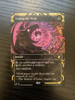 Culling the Weak 0027 Secrets of Strixhaven Mystical Archive Magic The Gathering - Image 1