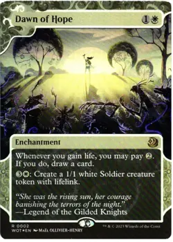 Dawn of Hope 2 R Wilds of Eldraine: Enchanting Tales NM Foil MTG - Image 1