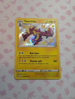 Pokemon TCG Toxtricity SV042/SV122 Shining Fates Baby Shiny - Image 1