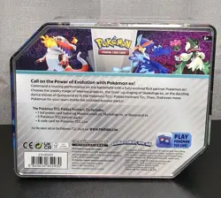 Pokemon TCG Paldea Partners Skeledirge EX Tin 5 Booster Packs Factory Sealed - Image 3