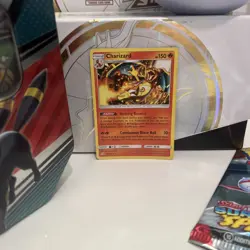 Charizard 14/181 Rare Team Up Pokemon Lightly Played - Image 1