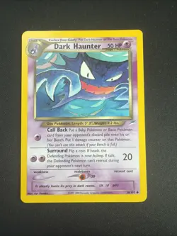 2002 Pokemon Neo Destiny Dark Haunter #36/105 - Image 1