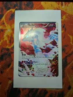 Pokemon Reshiram full art Legendary Treasures Radiant Collection FREE SHIPPING - Image 1