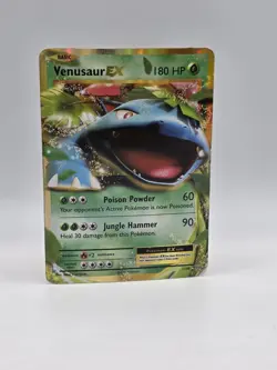 Venusaur ex 1/108 - Pokemon XY Evolutions - Damaged Ultra Rare - Image 1