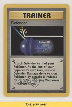 Defender Pokemon Base Set #80 1999 READ 0f8 - Image 1