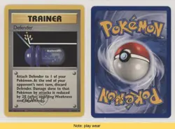 Defender Pokemon Base Set #80 1999 READ 0f8 - Image 3