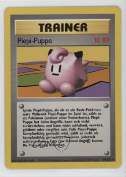 Clefairy Doll German Pokemon Base Set #70 1999 - Image 1
