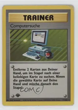 Computer Search German 1st Ed. Pokemon Base Set #71 1999 - Image 1