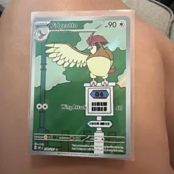 The Pokemon Company Pidgeotto 208/197 SV03 Illustration Rare Holo EN - Image 1