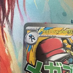 Pokemon TCG Mega Lucario EX 033/MEP Holo Promo Ascended Heroes Poster - Image 2