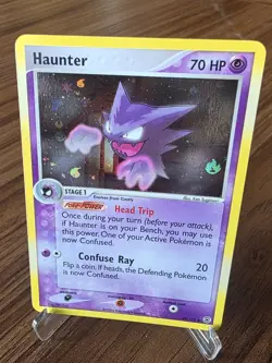 Haunter [Reverse Holo] #34 Pokemon Fire Red & Leaf Green - Image 1